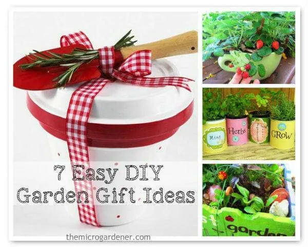 7 Easy Diy Garden Gift Ideas The Micro Gardener - Birthday Gifts For Gardeners